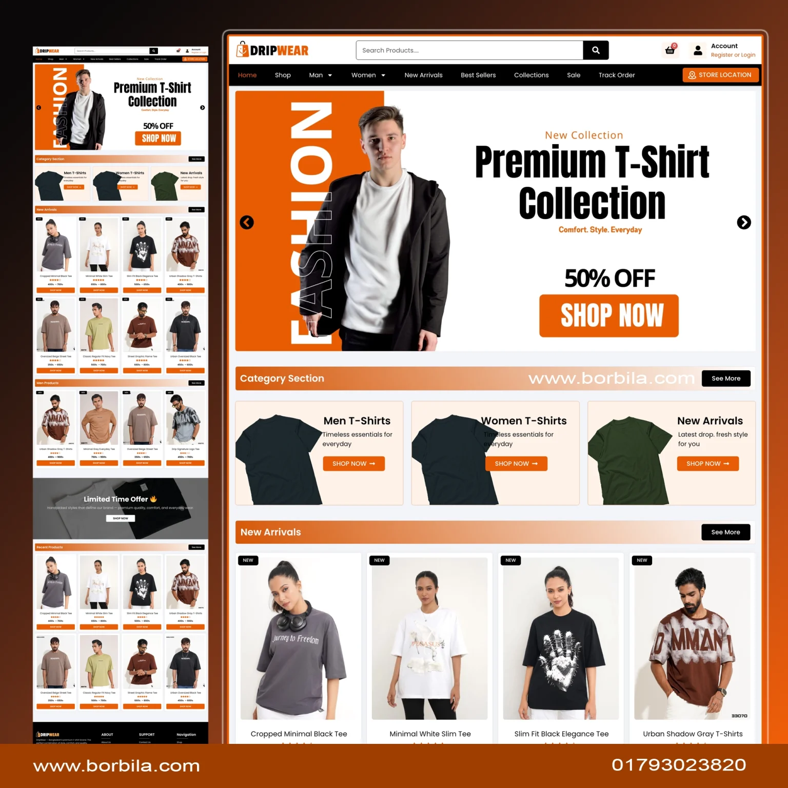 Drip Wear – Trendy T-Shirt Brand & Fashion E-Commerce Website