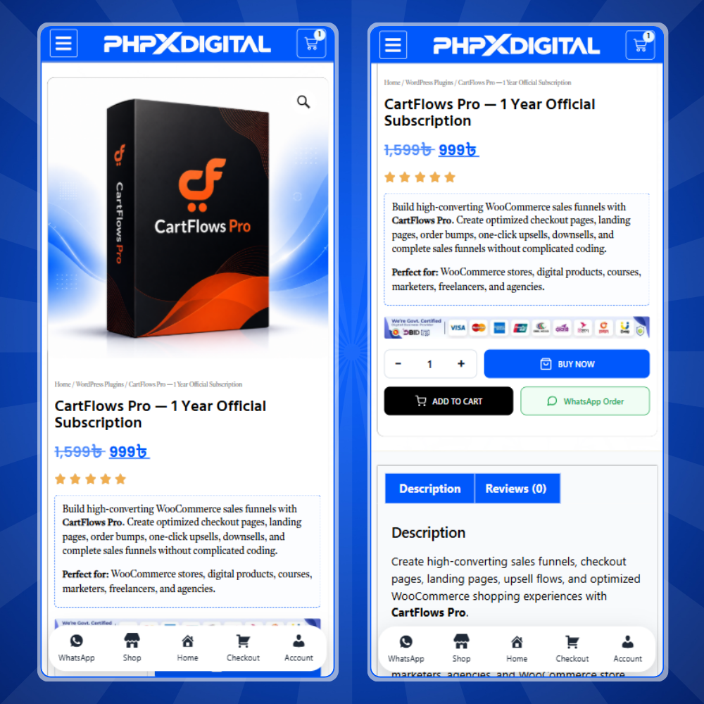PHPXDIGITAL – Premium WordPress Digital Product Selling, License & Downloadable E-Commerce Website - Image 7