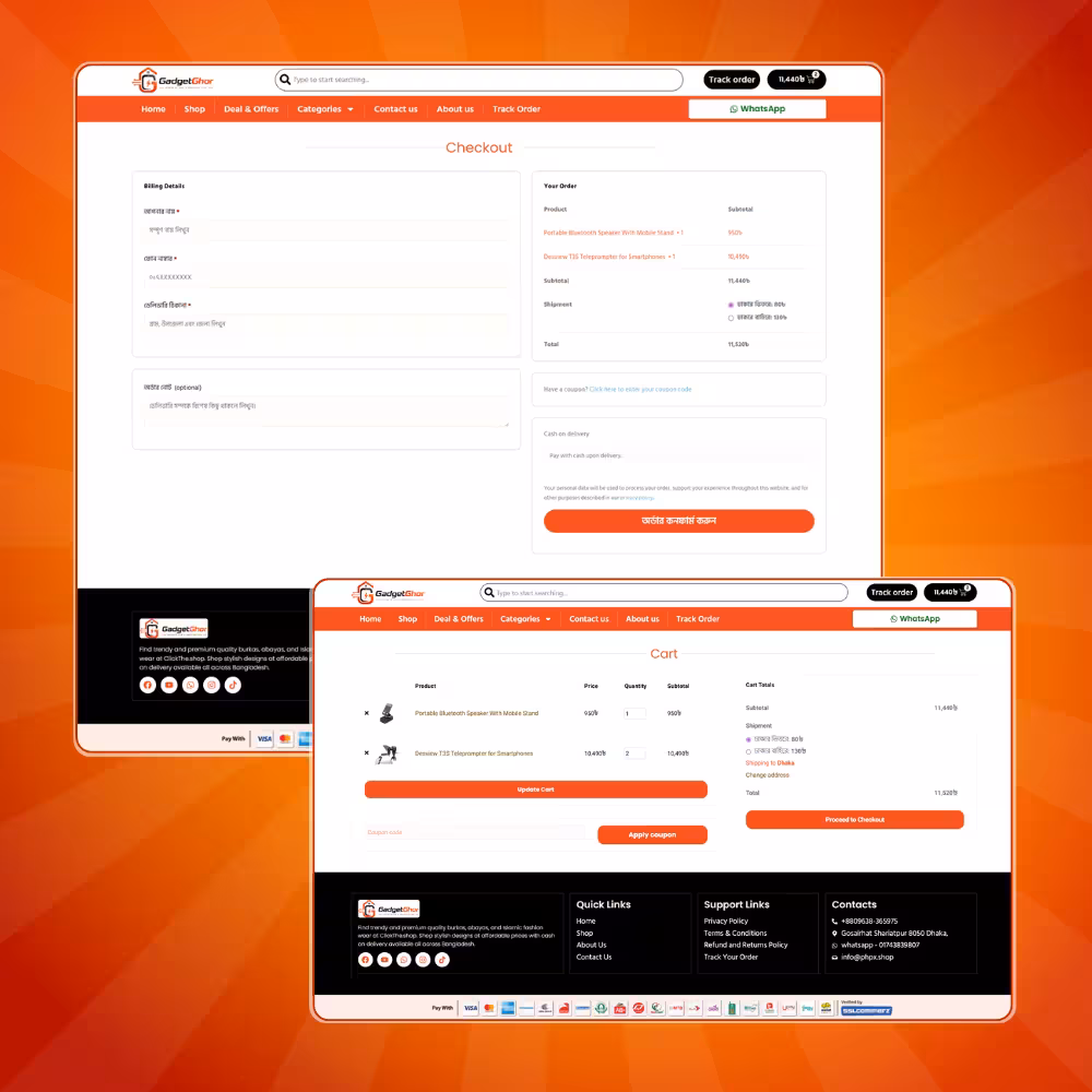 GadgetGhor – Premium WordPress Gadget, Electronics & Mobile Accessories E-Commerce Website - Image 7